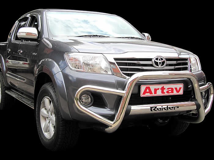 Artav Toyota Hilux Tri-Bumper – Stainless Steel