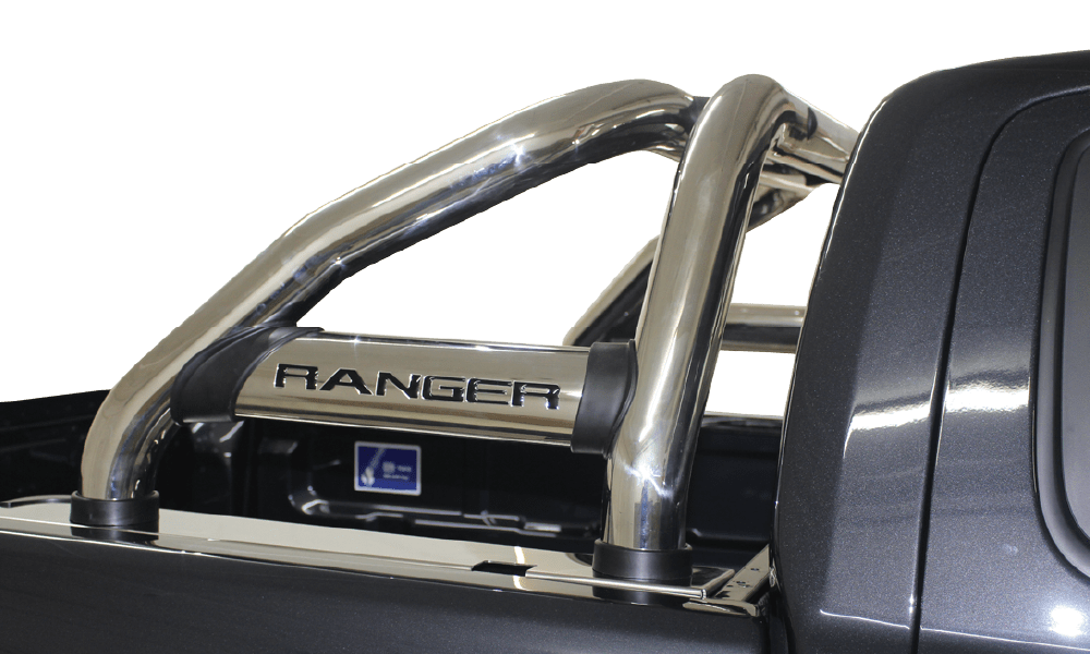 Artav Ford Ranger T6 Sports Bar (Black Base Plates) Auto Tech Systems
