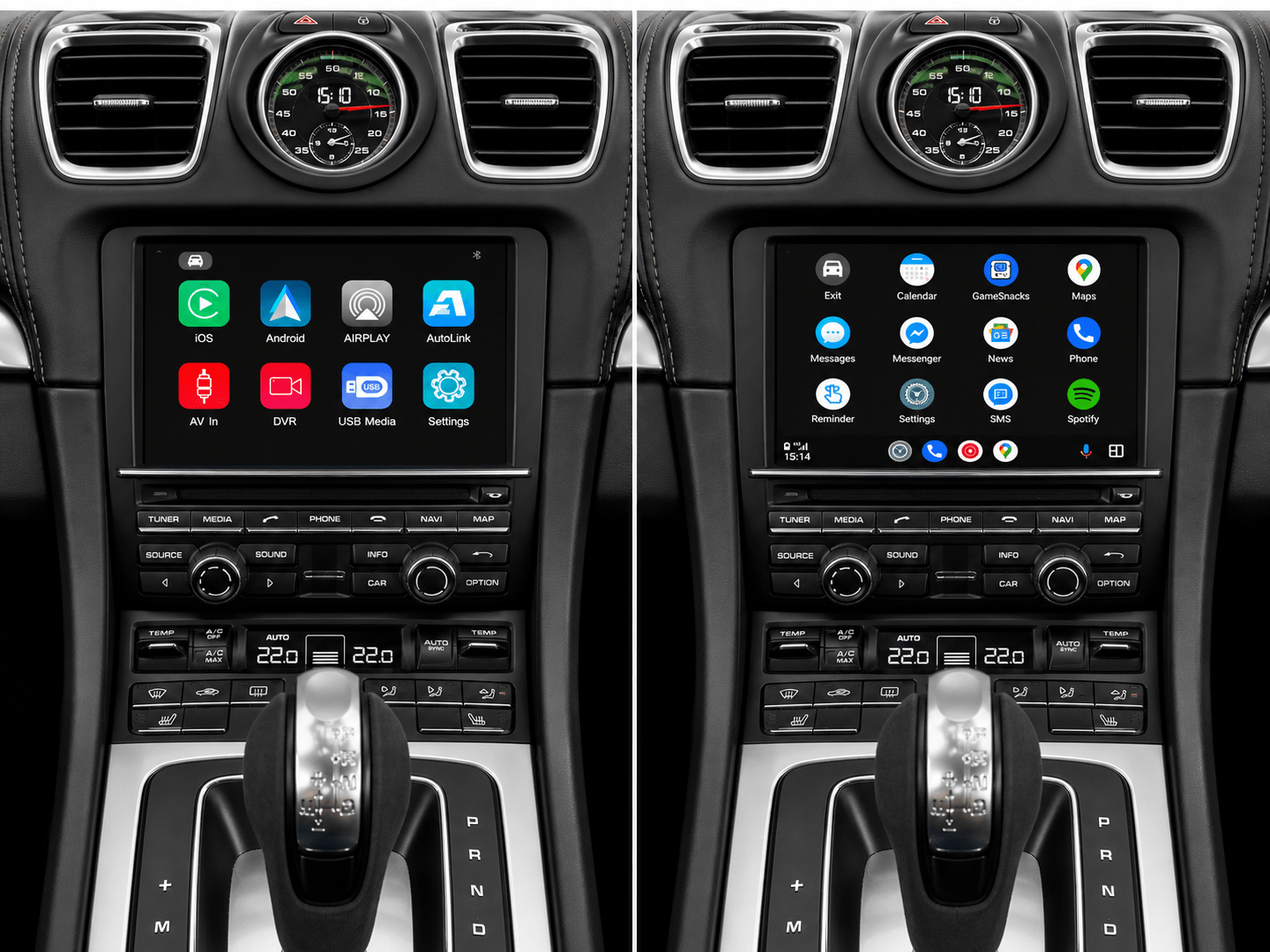 Porsche Apple Carplay / Android Auto Add-On Module – PCM3.1