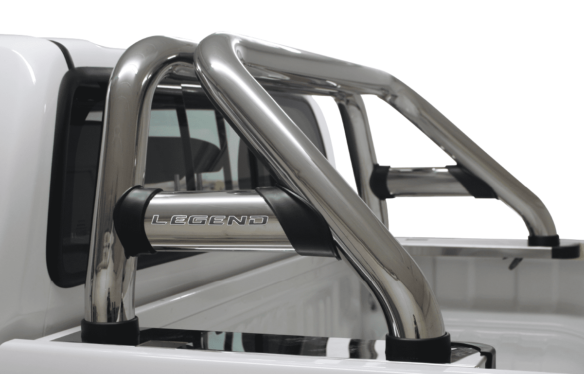 Artav Toyota Hilux LEGEND Oval Sports Bar – Double & Extended Cab
