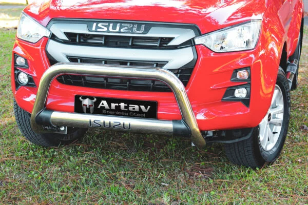 Artav Isuzu D-Max Nudge Bar with Oval Cross Member