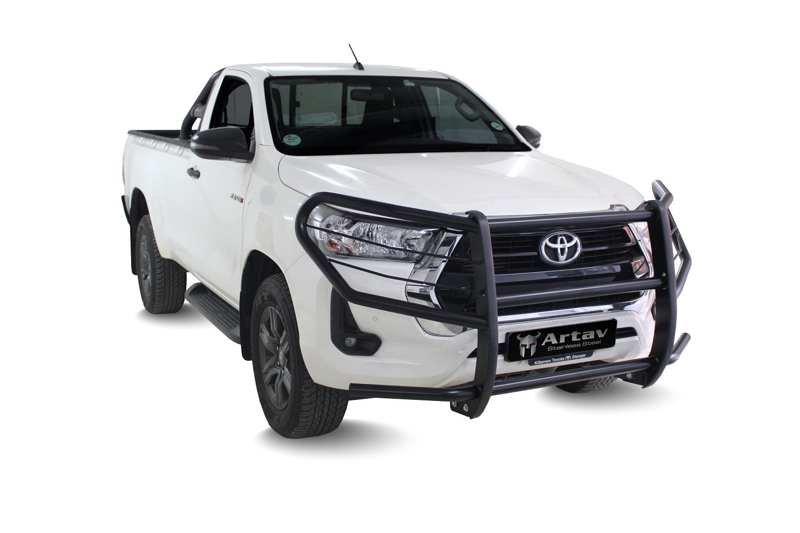 Artav Toyota Hilux GD6 Headlight Wrap Around Bush Bar Auto Tech Systems