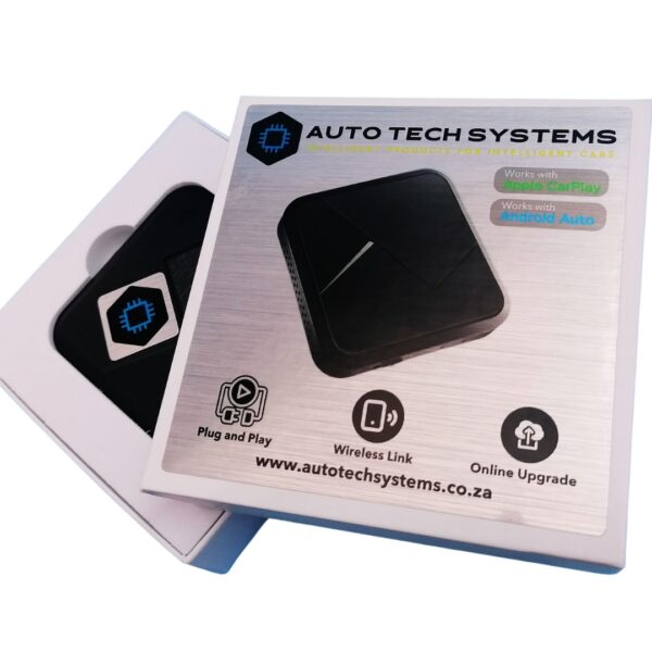 Dual Wireless Apple Carplay and Android Auto Adapter Auto Tech Systems
