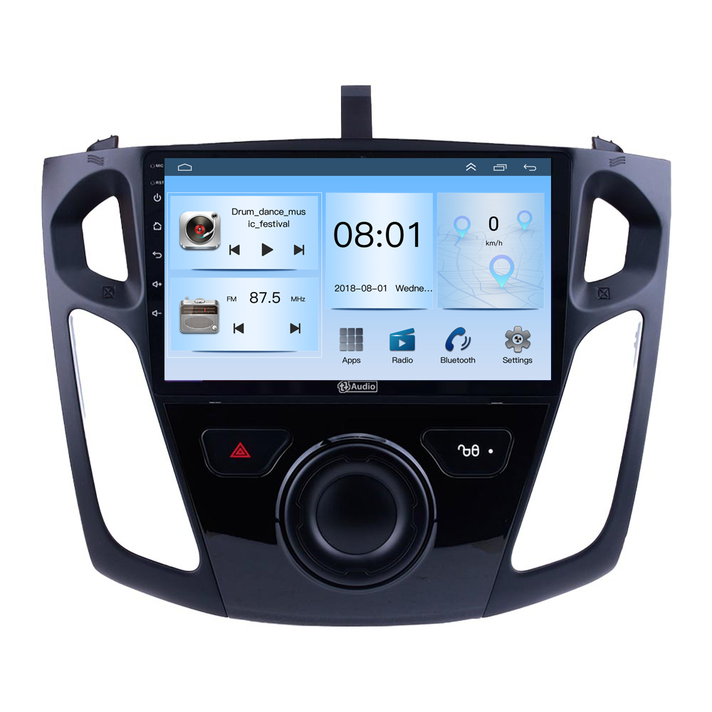 Android 14 Autoradio Für Ford Focus 2011-2019 - 9 Zoll Mit CarPlay & Navi