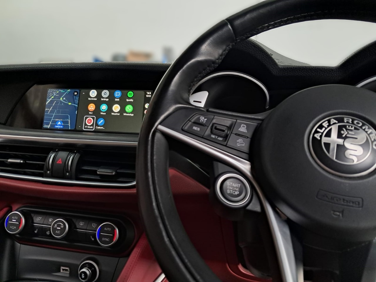 Alfa Romeo Stelvio Carplay / Android Auto Add-On Module