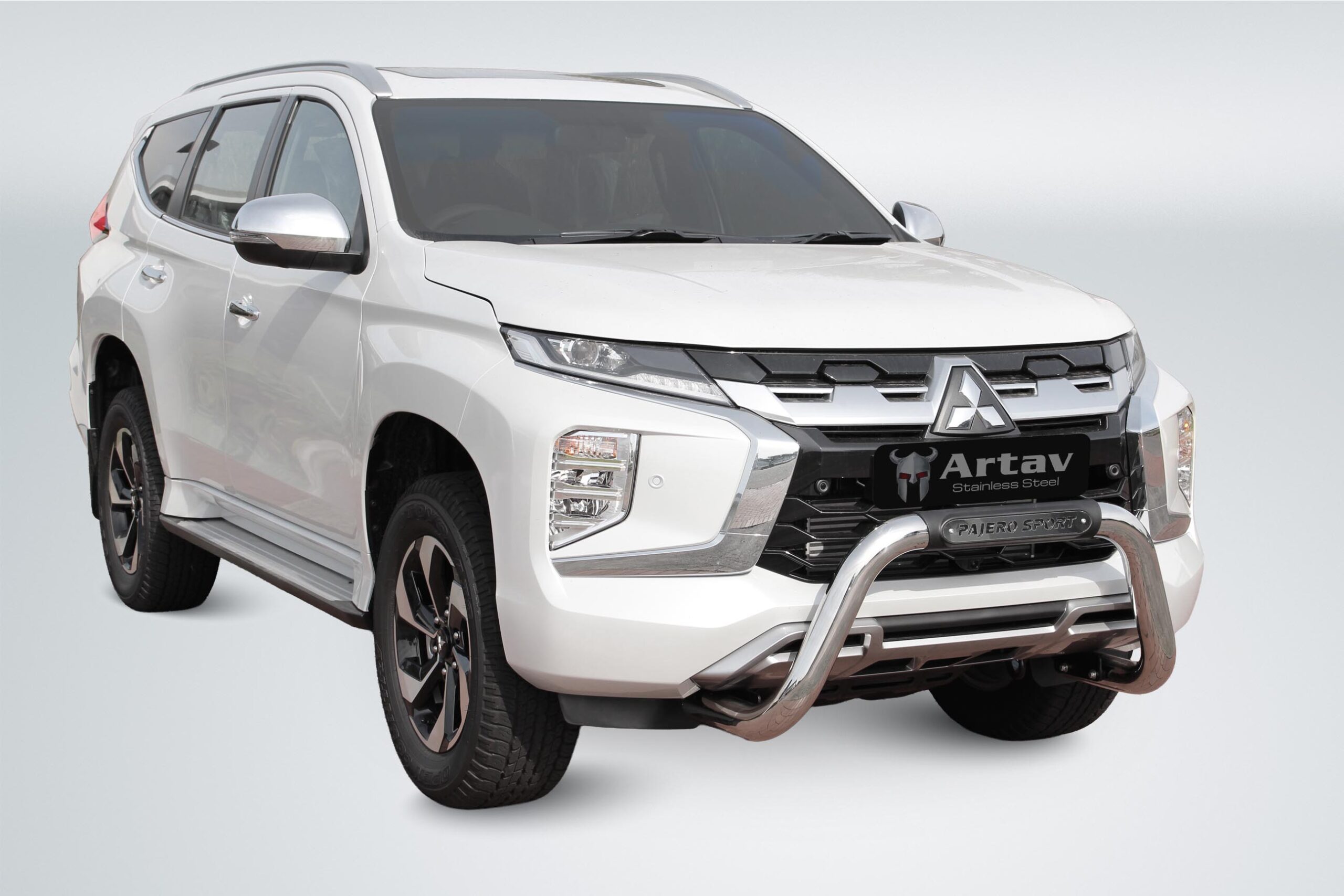 Artav Mitsubishi Pajero Sport 2025 PDC Nudge Bar Stainless