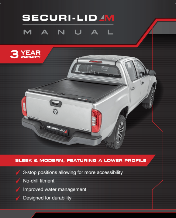 Securi-Lid M – Foton Tunland G7
