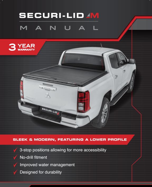 Securi-Lid M – Mitsubishi Triton Athlete
