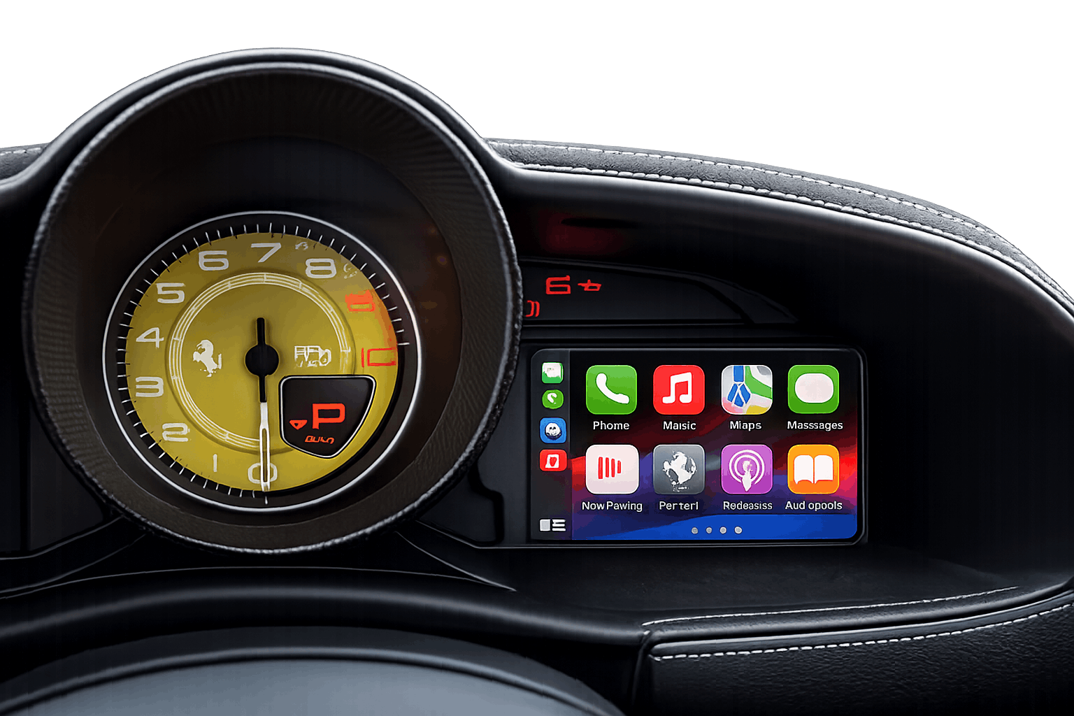 Ferrari 458 Apple Carplay / Android Auto Add-On Module